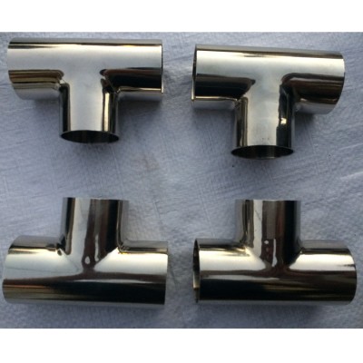 stainless steel Tee with Mirror/matt polished/stainless steel pipe fittings