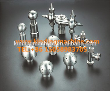 Sanitary stainless steel tank rotary spray ball for CIP cleaning