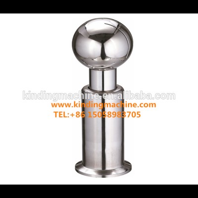 sanitary quick-installed/clamp revolving/rotary cleaning ball for tank