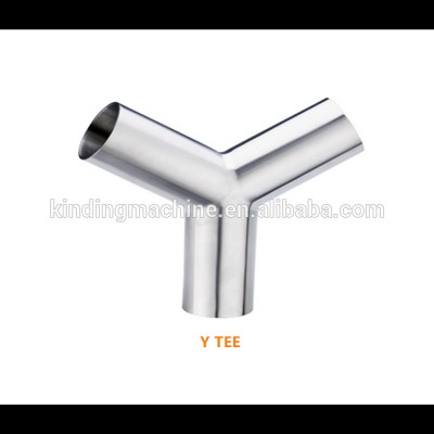 Stainless Steel Tri-Clamp Y Type Tee Tube Pipe Fittings