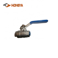 SS304 Sanitary Stainless Steel FNPT Full Port Ball Valve