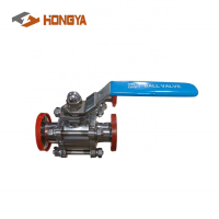 SS304 Sanitary Stainless Steel Two Way Sanitary Encapsulated Seat Ball Valve with Pull handle